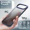 image:imageJETech Matte Case for iPhone 17 Black  MilitaryGrade Protection Frosted Matte Back AntiFingerprint Finish Shockproof Design Minimalist StyleStorm Blue