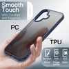 image:imageJETech Matte Case for iPhone 17 Black  MilitaryGrade Protection Frosted Matte Back AntiFingerprint Finish Shockproof Design Minimalist StyleStorm Blue