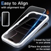 image:imageJETech Matte Screen Protector for iPhone 17 Pro Max 2Pack  AntiGlare 9H Tempered Glass AntiFingerprint Smooth Touch Easy Installation CaseFriendlyiPhone Air
