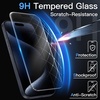 image:imageJETech Matte Screen Protector for iPhone 17 Pro Max 2Pack  AntiGlare 9H Tempered Glass AntiFingerprint Smooth Touch Easy Installation CaseFriendlyiPhone 15 Pro Max