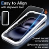 image:imageJETech Matte Screen Protector for iPhone 17 Pro Max 2Pack  AntiGlare 9H Tempered Glass AntiFingerprint Smooth Touch Easy Installation CaseFriendlyiPhone 16