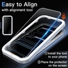 image:imageJETech Matte Screen Protector for iPhone 17 Pro Max 2Pack  AntiGlare 9H Tempered Glass AntiFingerprint Smooth Touch Easy Installation CaseFriendlyiPhone 17 Pro Max
