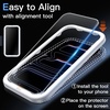 image:imageJETech Matte Screen Protector for iPhone 17 Pro Max 2Pack  AntiGlare 9H Tempered Glass AntiFingerprint Smooth Touch Easy Installation CaseFriendlyiPhone 17 Pro