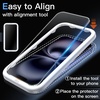 image:imageJETech Matte Screen Protector for iPhone 17 Pro Max 2Pack  AntiGlare 9H Tempered Glass AntiFingerprint Smooth Touch Easy Installation CaseFriendlyiPhone 16 Plus