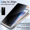 image:imageJETech Privacy Screen Protector for Samsung Galaxy S26 2Pack  AntiSpy Privacy Protection Tempered Glass Easy Installation Tool CaseFriendly AntiScratch DesignGalaxy S26 Ultra