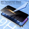 image:imageJETech Privacy Screen Protector for iPhone 16 2Pack  AntiSpy Privacy Protection Tempered Glass Easy Installation Tool AntiScratch DesigniPhone 15 Pro
