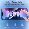 image:imageJETech Privacy Screen Protector for iPhone 16 2Pack  AntiSpy Privacy Protection Tempered Glass Easy Installation Tool AntiScratch DesigniPhone 15 Pro