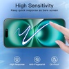 image:imageJETech Privacy Screen Protector for iPhone 16 2Pack  AntiSpy Privacy Protection Tempered Glass Easy Installation Tool AntiScratch DesigniPhone 16 Plus