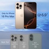 image:imageJETech Privacy Screen Protector for iPhone 16 2Pack  AntiSpy Privacy Protection Tempered Glass Easy Installation Tool AntiScratch DesigniPhone 16 Pro Max