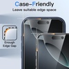 image:imageJETech Privacy Screen Protector for iPhone 16 2Pack  AntiSpy Privacy Protection Tempered Glass Easy Installation Tool AntiScratch DesigniPhone 16 Pro