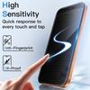 image:imageJETech Privacy Screen Protector for iPhone 16 2Pack  AntiSpy Privacy Protection Tempered Glass Easy Installation Tool AntiScratch DesigniPhone 17 Pro Max