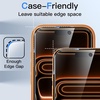 image:imageJETech Privacy Screen Protector for iPhone 16 2Pack  AntiSpy Privacy Protection Tempered Glass Easy Installation Tool AntiScratch DesigniPhone 17 Pro Max