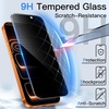 image:imageJETech Privacy Screen Protector for iPhone 16 2Pack  AntiSpy Privacy Protection Tempered Glass Easy Installation Tool AntiScratch DesigniPhone 17 Pro Max