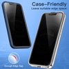 image:imageJETech Privacy Screen Protector for iPhone 16 2Pack  AntiSpy Privacy Protection Tempered Glass Easy Installation Tool AntiScratch DesigniPhone 17e16e