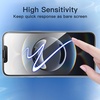 image:imageJETech Privacy Screen Protector for iPhone 16 2Pack  AntiSpy Privacy Protection Tempered Glass Easy Installation Tool AntiScratch DesigniPhone 17e16e