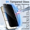 image:imageJETech Privacy Screen Protector for iPhone 16 2Pack  AntiSpy Privacy Protection Tempered Glass Easy Installation Tool AntiScratch DesigniPhone Air