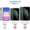 image:imageJETech Privacy Screen Protector for iPhone 17 Pro Max 22 Pack  AntiSpy Tempered Glass with Camera Lens Protector Easy Installation TooliPhone 11