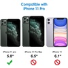 image:imageJETech Privacy Screen Protector for iPhone 17 Pro Max 22 Pack  AntiSpy Tempered Glass with Camera Lens Protector Easy Installation TooliPhone 11 Pro
