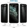 image:imageJETech Privacy Screen Protector for iPhone 17 Pro Max 22 Pack  AntiSpy Tempered Glass with Camera Lens Protector Easy Installation TooliPhone 11 Pro