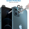 image:imageJETech Privacy Screen Protector for iPhone 17 Pro Max 22 Pack  AntiSpy Tempered Glass with Camera Lens Protector Easy Installation TooliPhone 12 Pro