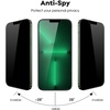 image:imageJETech Privacy Screen Protector for iPhone 17 Pro Max 22 Pack  AntiSpy Tempered Glass with Camera Lens Protector Easy Installation TooliPhone 13 Pro