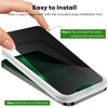 image:imageJETech Privacy Screen Protector for iPhone 17 Pro Max 22 Pack  AntiSpy Tempered Glass with Camera Lens Protector Easy Installation TooliPhone 13 Pro