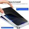 image:imageJETech Privacy Screen Protector for iPhone 17 Pro Max 22 Pack  AntiSpy Tempered Glass with Camera Lens Protector Easy Installation TooliPhone 13 Pro Max