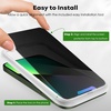 image:imageJETech Privacy Screen Protector for iPhone 17 Pro Max 22 Pack  AntiSpy Tempered Glass with Camera Lens Protector Easy Installation TooliPhone 13 mini