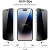 image:imageJETech Privacy Screen Protector for iPhone 17 Pro Max 22 Pack  AntiSpy Tempered Glass with Camera Lens Protector Easy Installation TooliPhone 14 Pro Max