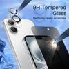 image:imageJETech Privacy Screen Protector for iPhone 17 Pro Max 22 Pack  AntiSpy Tempered Glass with Camera Lens Protector Easy Installation TooliPhone 16