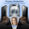 image:imageJETech Privacy Screen Protector for iPhone 17 Pro Max 22 Pack  AntiSpy Tempered Glass with Camera Lens Protector Easy Installation TooliPhone 16