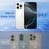 image:imageJETech Privacy Screen Protector for iPhone 17 Pro Max 22 Pack  AntiSpy Tempered Glass with Camera Lens Protector Easy Installation TooliPhone 16 Pro