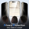 image:imageJETech Privacy Screen Protector for iPhone 17 Pro Max 22 Pack  AntiSpy Tempered Glass with Camera Lens Protector Easy Installation TooliPhone Air