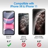 image:imageJETech Privacy Screen Protector for iPhone 17e16e13 Pro13 2Pack  AntiSpy Privacy Protection Tempered Glass Face ID CompatibleiPhone 11XR 61Inch