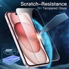 image:imageJETech Screen Protector for iPhone 17 3Pack  9H Tempered Glass HD Clear AntiScratch Protection Easy Installation TooliPhone 15
