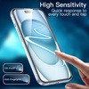image:imageJETech Screen Protector for iPhone 17 3Pack  9H Tempered Glass HD Clear AntiScratch Protection Easy Installation TooliPhone 15 Plus