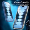 image:imageJETech Screen Protector for iPhone 17 3Pack  9H Tempered Glass HD Clear AntiScratch Protection Easy Installation TooliPhone 15 Pro Max