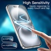 image:imageJETech Screen Protector for iPhone 17 3Pack  9H Tempered Glass HD Clear AntiScratch Protection Easy Installation TooliPhone 16