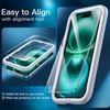 image:imageJETech Screen Protector for iPhone 17 3Pack  9H Tempered Glass HD Clear AntiScratch Protection Easy Installation TooliPhone 16 Plus