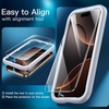 image:imageJETech Screen Protector for iPhone 17 3Pack  9H Tempered Glass HD Clear AntiScratch Protection Easy Installation TooliPhone 16 Pro Max