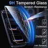 image:imageJETech Screen Protector for iPhone 17 3Pack  9H Tempered Glass HD Clear AntiScratch Protection Easy Installation TooliPhone 17 Pro