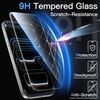 image:imageJETech Screen Protector for iPhone 17 3Pack  9H Tempered Glass HD Clear AntiScratch Protection Easy Installation TooliPhone 17 Pro Max