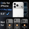 image:imageJETech Screen Protector for iPhone 17 3Pack  9H Tempered Glass HD Clear AntiScratch Protection Easy Installation TooliPhone 17 Pro Max