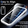 image:imageJETech Screen Protector for iPhone 17 Pro Max 22 Pack  with Camera Lens Protector HD Clear Tempered Glass AntiScratch Protection Easy Installation TooliPhone 17 Pro Max