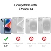 image:imageJETech Screen Protector for iPhone 17 Pro Max 22 Pack  with Camera Lens Protector HD Clear Tempered Glass AntiScratch Protection Easy Installation TooliPhone 14