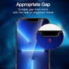 image:imageJETech Screen Protector for iPhone 17 Pro Max 22 Pack  with Camera Lens Protector HD Clear Tempered Glass AntiScratch Protection Easy Installation TooliPhone 13 Pro