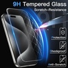 image:imageJETech Screen Protector for iPhone 17 Pro Max 3Pack  OneStep AutoAlignment 9H Tempered Glass HD Clear BubbleFree InstallationiPhone 15 Pro