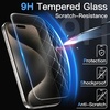 image:imageJETech Screen Protector for iPhone 17 Pro Max 3Pack  OneStep AutoAlignment 9H Tempered Glass HD Clear BubbleFree InstallationiPhone 15 Pro Max