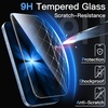 image:imageJETech Screen Protector for iPhone 17 Pro Max 3Pack  OneStep AutoAlignment 9H Tempered Glass HD Clear BubbleFree InstallationiPhone 17