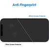 image:imageJETech Screen Protector for iPhone 17e16e13 Pro13 2Pack  9H Tempered Glass HD Clear AntiScratch Protection Easy Installation TooliPhone 1212 Pro
